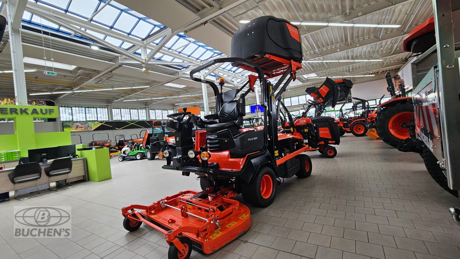 Großflächenmäher del tipo Kubota FC4-501  Demomaschine, Gebrauchtmaschine en Olpe (Imagen 10)