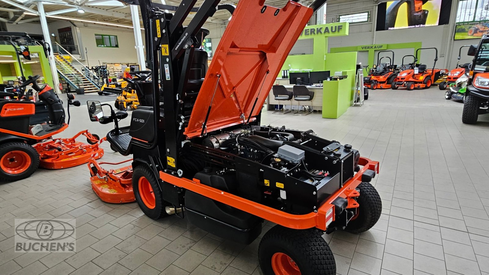 Großflächenmäher del tipo Kubota FC4-501  Demomaschine, Gebrauchtmaschine en Olpe (Imagen 15)
