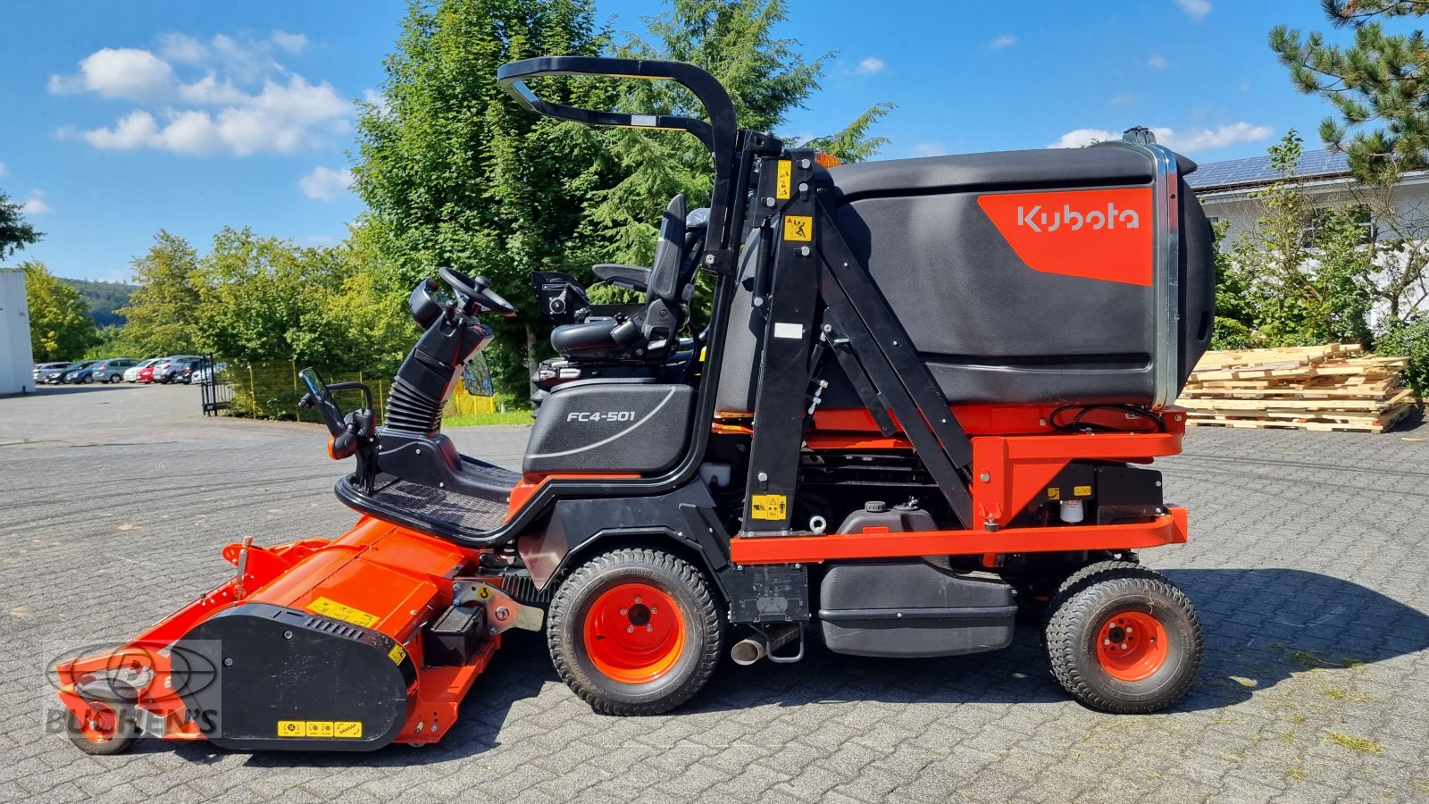 Großflächenmäher des Typs Kubota FC4-501, Gebrauchtmaschine in Olpe (Bild 2)