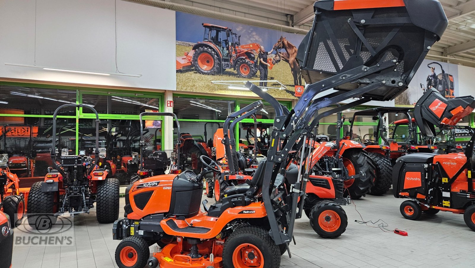 Großflächenmäher des Typs Kubota G261 HD Demo, Neumaschine in Olpe (Bild 4)