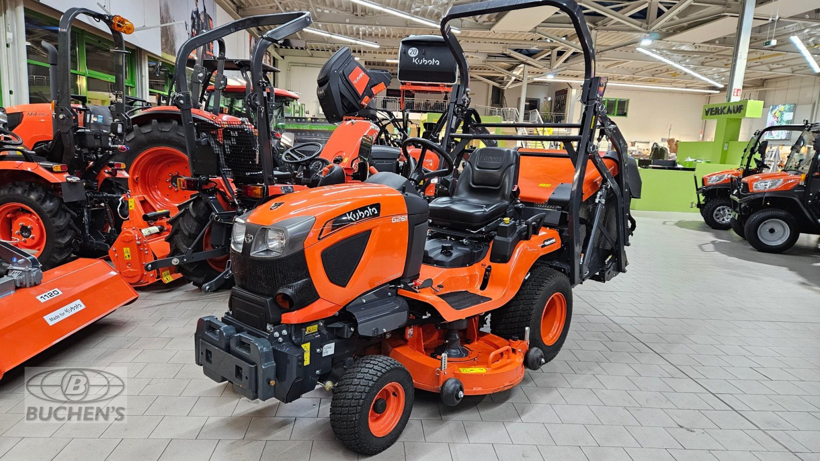 Großflächenmäher des Typs Kubota G261 HD Demo, Neumaschine in Olpe (Bild 8)