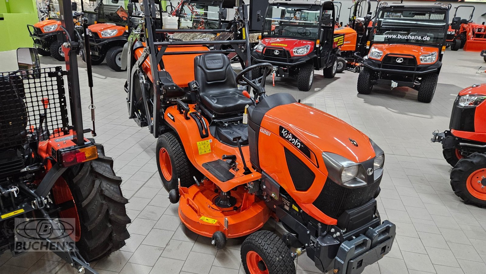 Großflächenmäher des Typs Kubota G261 HD Demo, Neumaschine in Olpe (Bild 11)