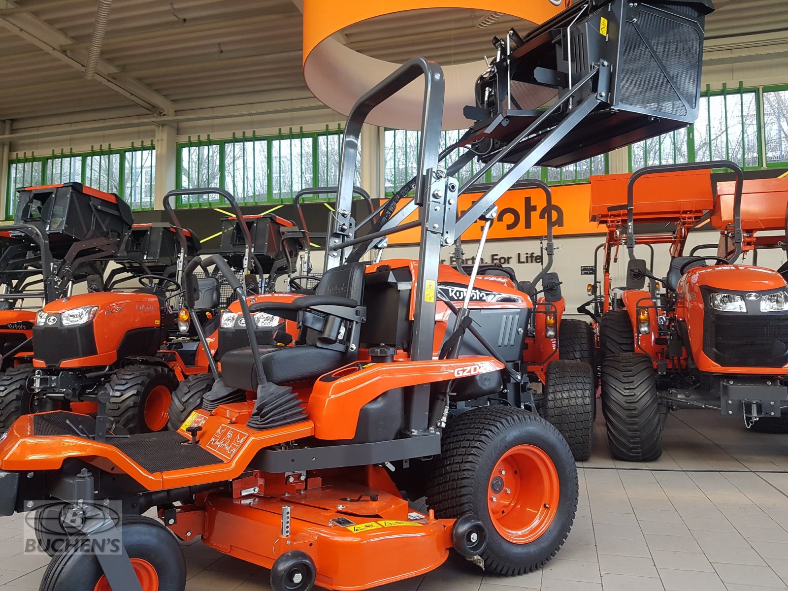 Großflächenmäher des Typs Kubota GZD 21 HD, Gebrauchtmaschine in Olpe (Bild 5)