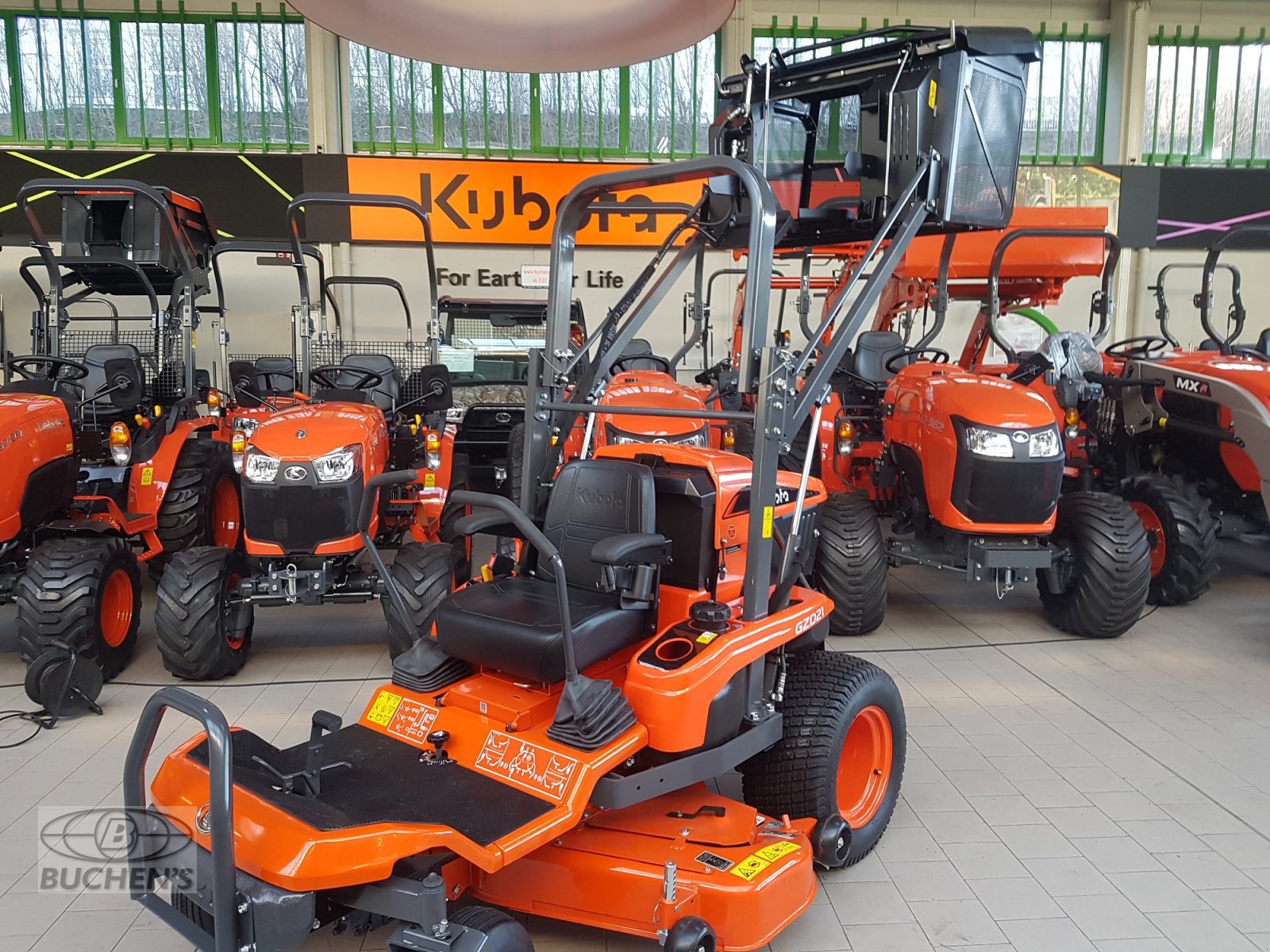 Großflächenmäher des Typs Kubota GZD 21 HD, Gebrauchtmaschine in Olpe (Bild 8)