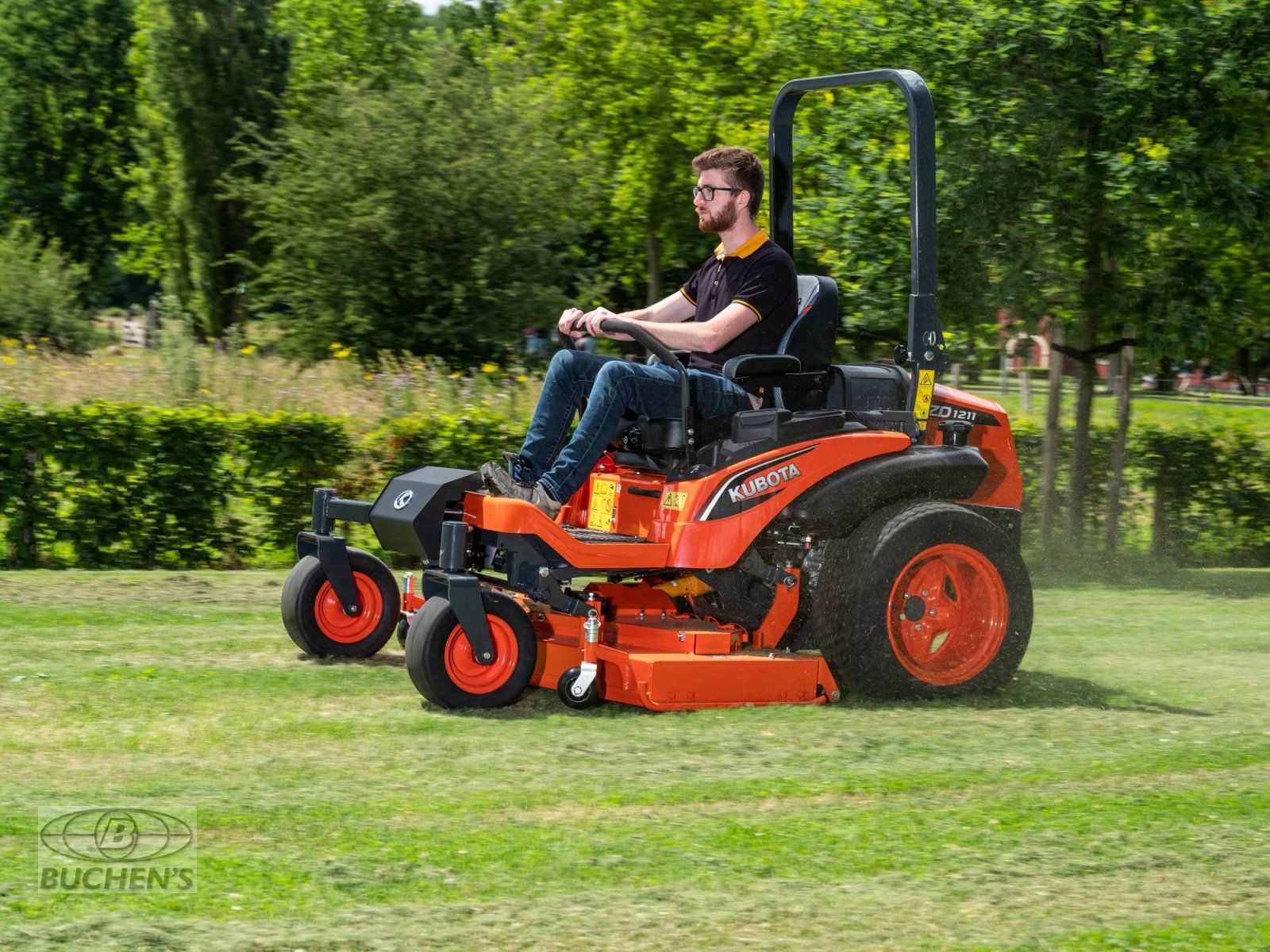 Großflächenmäher типа Kubota ZD1211 R Demo, Gebrauchtmaschine в Olpe (Фотография 5)