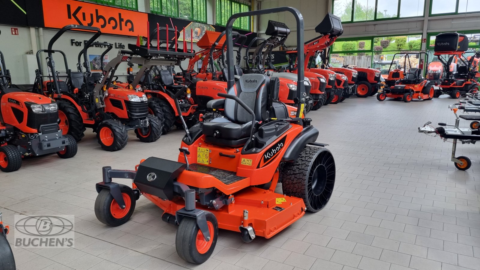 Großflächenmäher a típus Kubota ZD1211 X-Tweel, Neumaschine ekkor: Olpe (Kép 2)