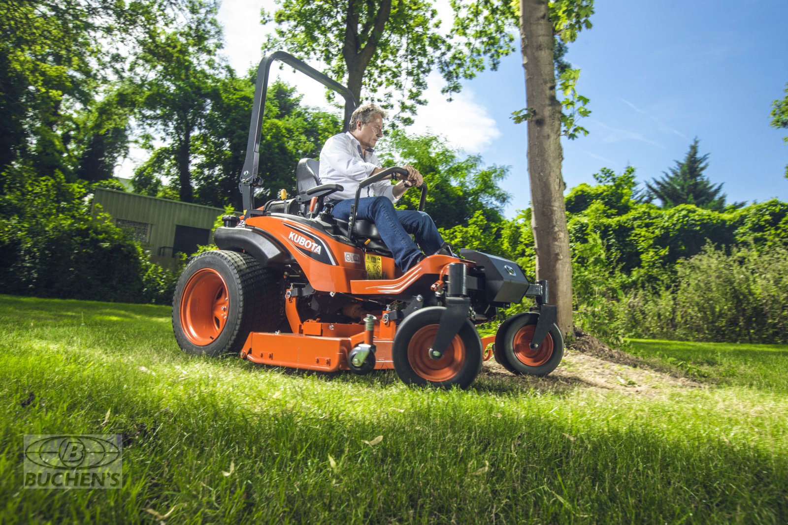 Großflächenmäher a típus Kubota ZD1211 X-Tweel, Neumaschine ekkor: Olpe (Kép 4)