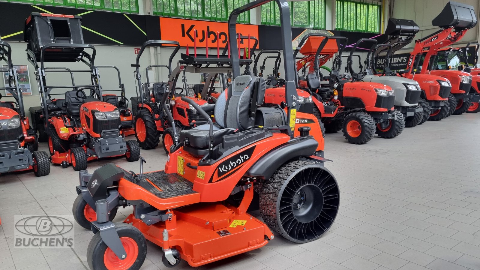 Großflächenmäher a típus Kubota ZD1211 X-Tweel, Neumaschine ekkor: Olpe (Kép 6)
