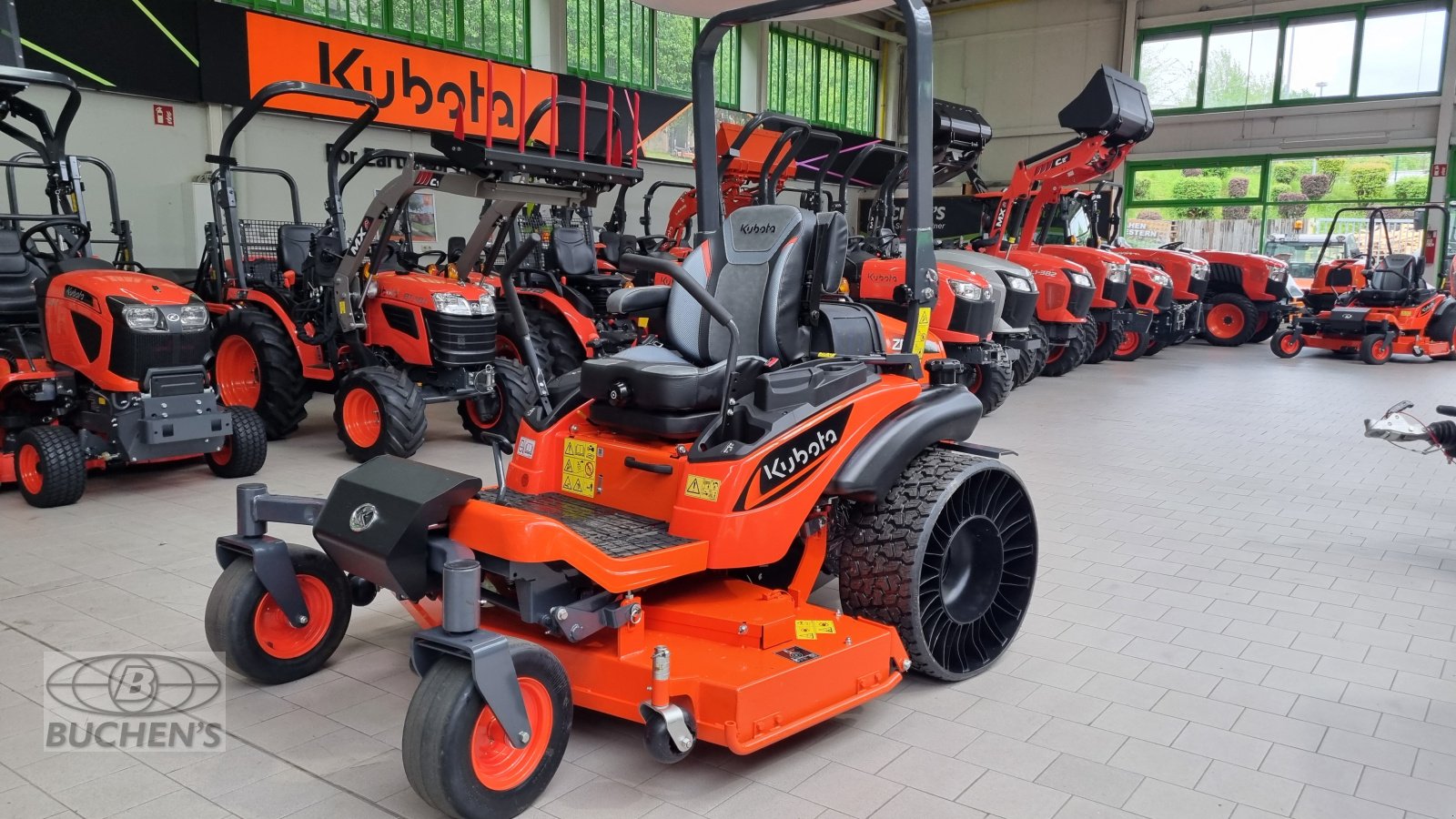 Großflächenmäher a típus Kubota ZD1211 X-Tweel, Neumaschine ekkor: Olpe (Kép 7)