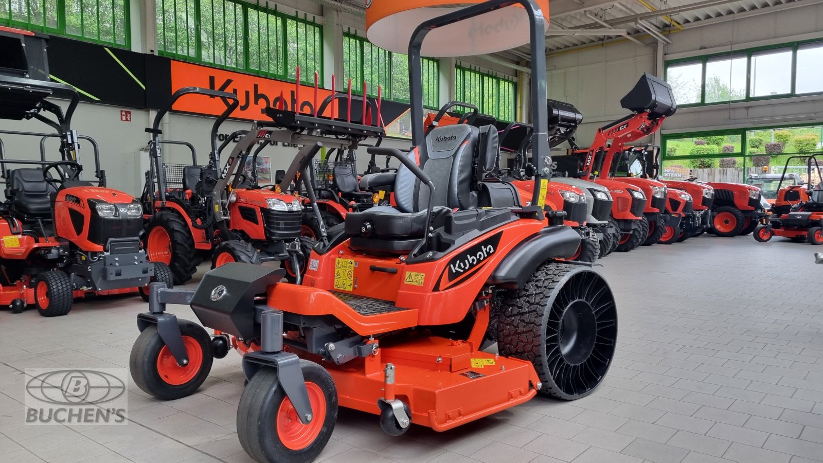 Großflächenmäher a típus Kubota ZD1211 X-Tweel, Neumaschine ekkor: Olpe (Kép 8)
