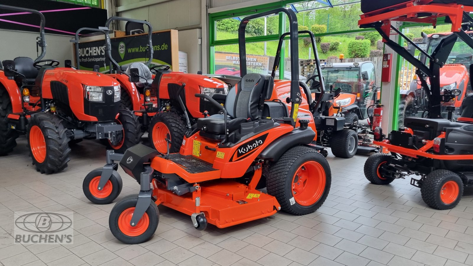 Großflächenmäher des Typs Kubota ZD1211, Neumaschine in Olpe (Bild 1)