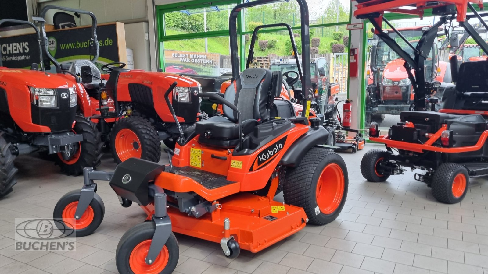 Großflächenmäher des Typs Kubota ZD1211, Neumaschine in Olpe (Bild 2)