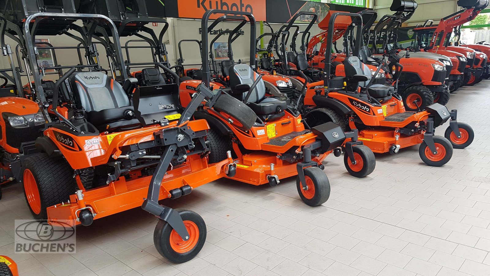 Großflächenmäher des Typs Kubota ZD1211, Neumaschine in Olpe (Bild 3)