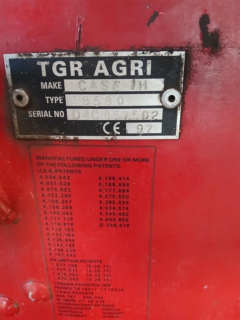 Großpackenpresse typu Case IH 8580, Gebrauchtmaschine v Gram (Obrázek 25)
