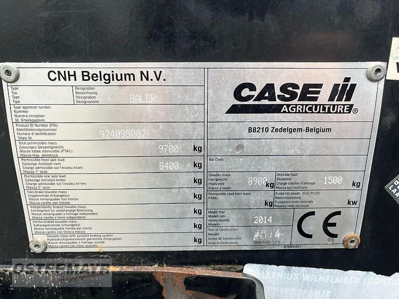 Großpackenpresse of the type Case IH LB 424 R, Gebrauchtmaschine in Rohr (Picture 9)