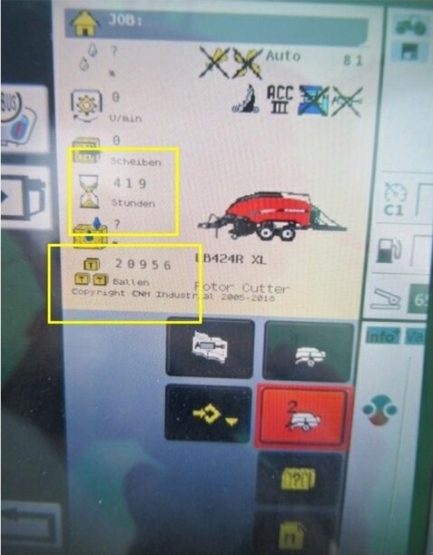 Großpackenpresse typu Case IH LB 424 RC XL, Gebrauchtmaschine v Palling (Obrázek 6)