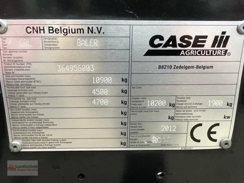 Großpackenpresse типа Case IH LB 433 RC, Gebrauchtmaschine в Marl (Фотография 18)