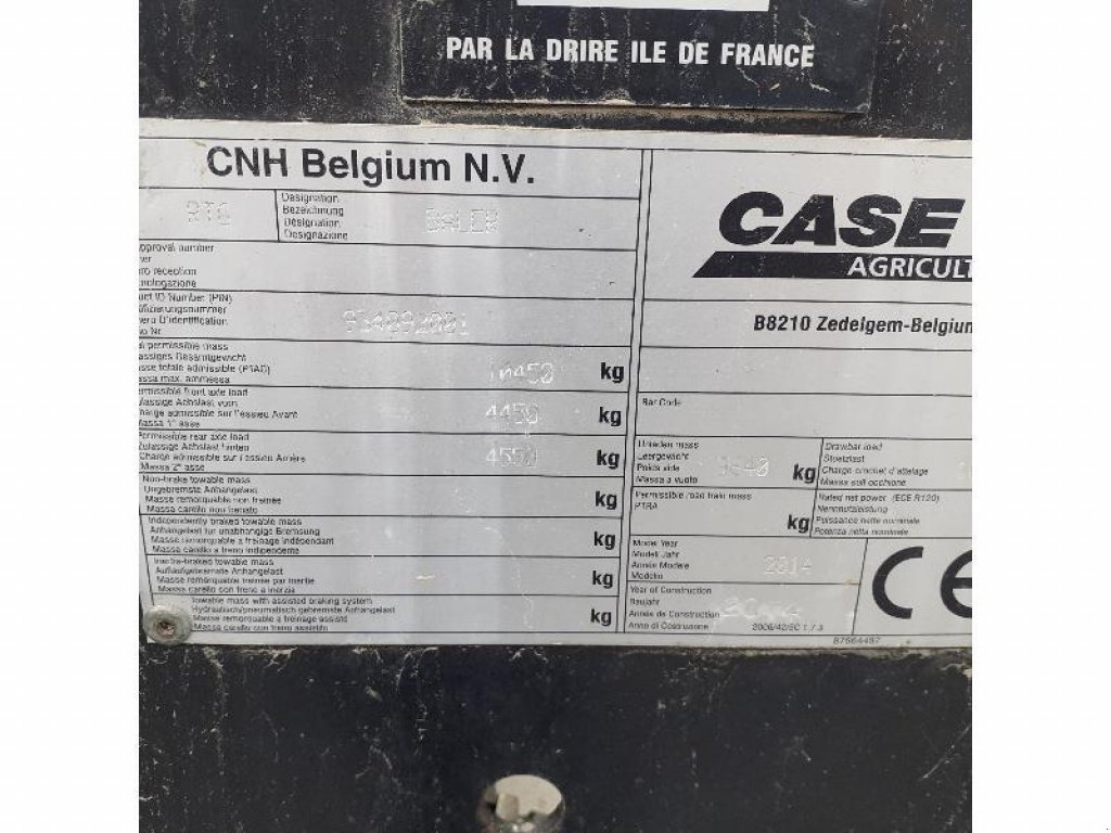 Großpackenpresse typu Case IH LB 434 R, Gebrauchtmaschine v HERLIN LE SEC (Obrázek 7)