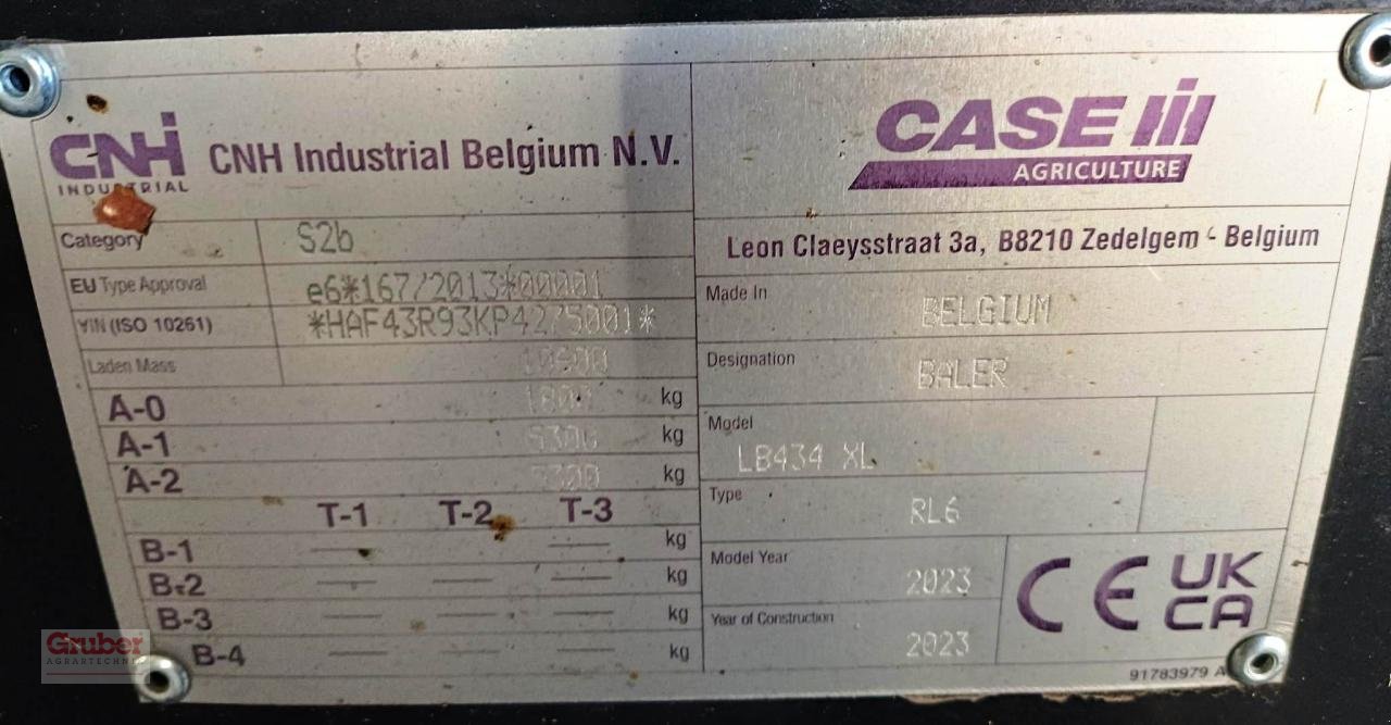 Großpackenpresse typu Case IH LB 434 Rotor Cutter XL, Gebrauchtmaschine v Elsnig (Obrázek 7)