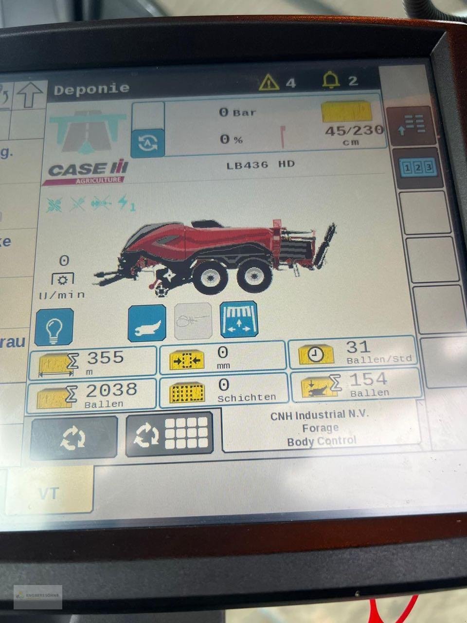 Großpackenpresse des Typs Case IH LB 436 HD Rotor Cutt, Neumaschine in Twist - Rühlerfeld (Bild 12)