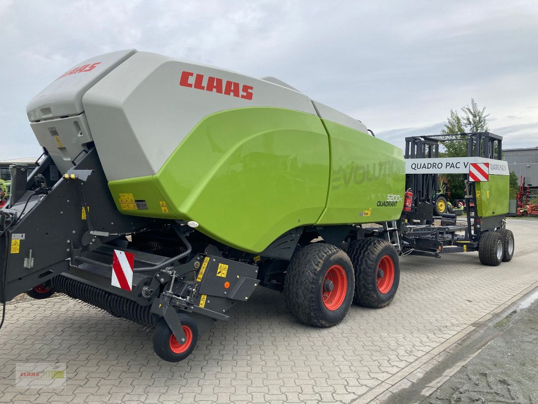 Großpackenpresse a típus CLAAS 5200 Evolution FC Tandem inkl. Quadro Pack V, Gebrauchtmaschine ekkor: Schwülper (Kép 4)