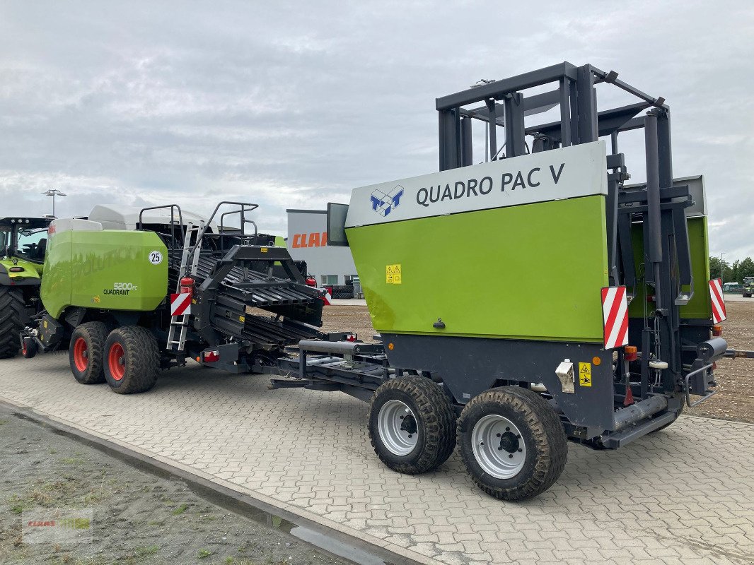Großpackenpresse a típus CLAAS 5200 Evolution FC Tandem inkl. Quadro Pack V, Gebrauchtmaschine ekkor: Schwülper (Kép 7)