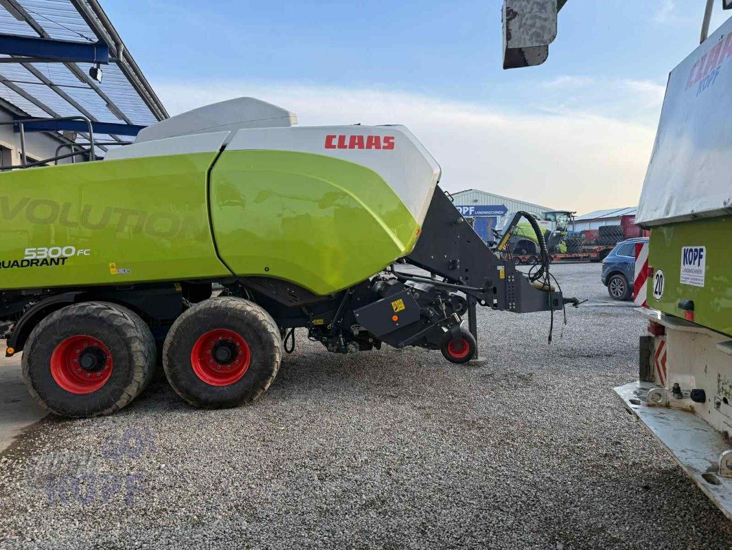Großpackenpresse типа CLAAS Claas Quadrant 5300 Evolution FC Tandem LED Feuchtesensor, Kamera, Strohmaschine, Gebrauchtmaschine в Schutterzell (Фотография 5)