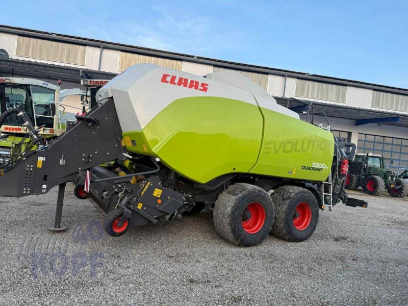 Großpackenpresse типа CLAAS Claas Quadrant 5300 Evolution FC Tandem LED Feuchtesensor, Kamera, Strohmaschine, Gebrauchtmaschine в Schutterzell