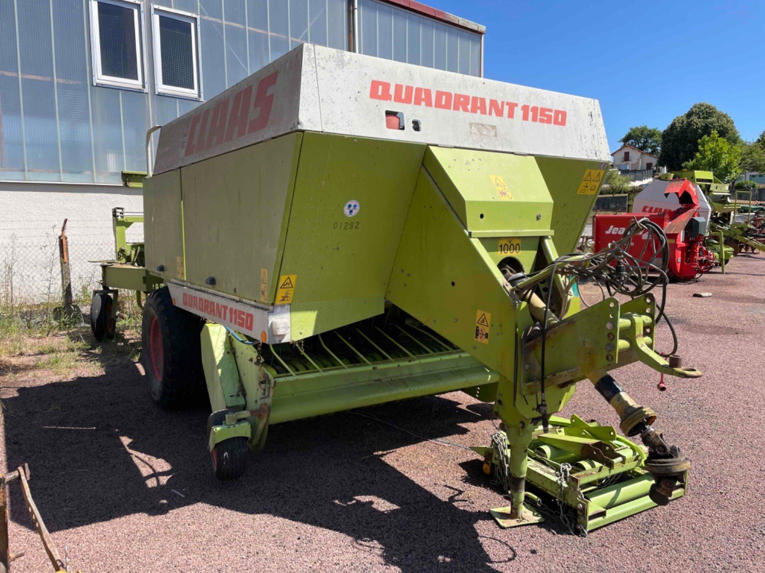 Großpackenpresse типа CLAAS QUADRANT 1150, Gebrauchtmaschine в LA SOUTERRAINE (Фотография 2)