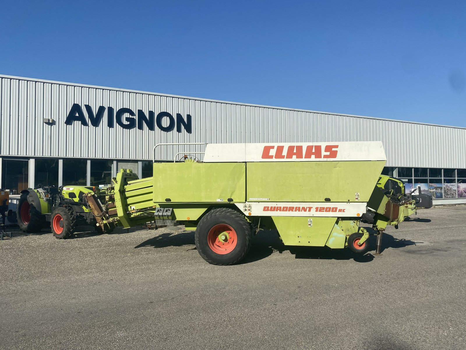 Großpackenpresse Türe ait CLAAS QUADRANT 1200, Gebrauchtmaschine içinde SAINT ANDIOL (resim 1)