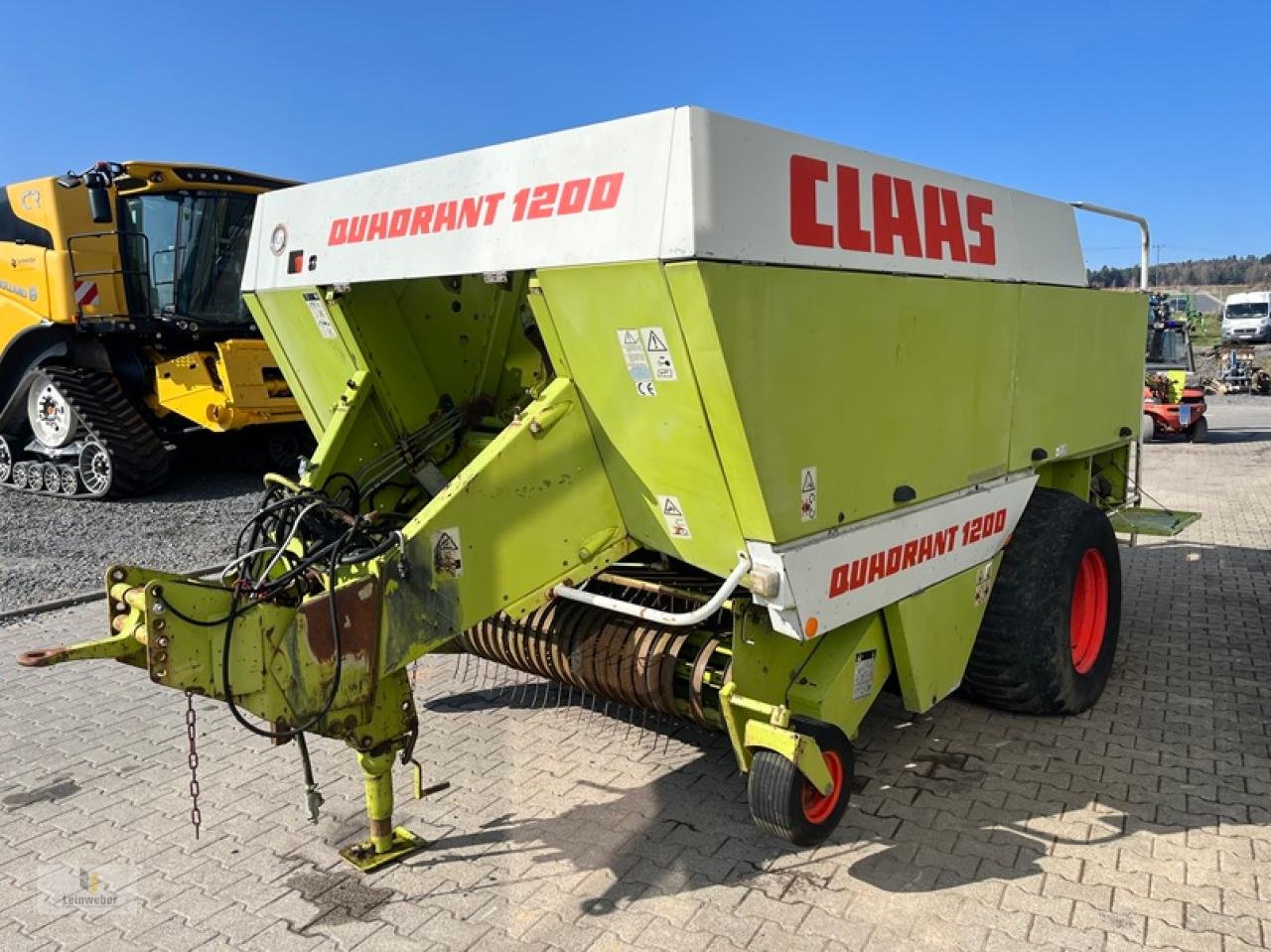 Großpackenpresse typu CLAAS Quadrant 1200, Gebrauchtmaschine v Neuhof - Dorfborn (Obrázok 2)