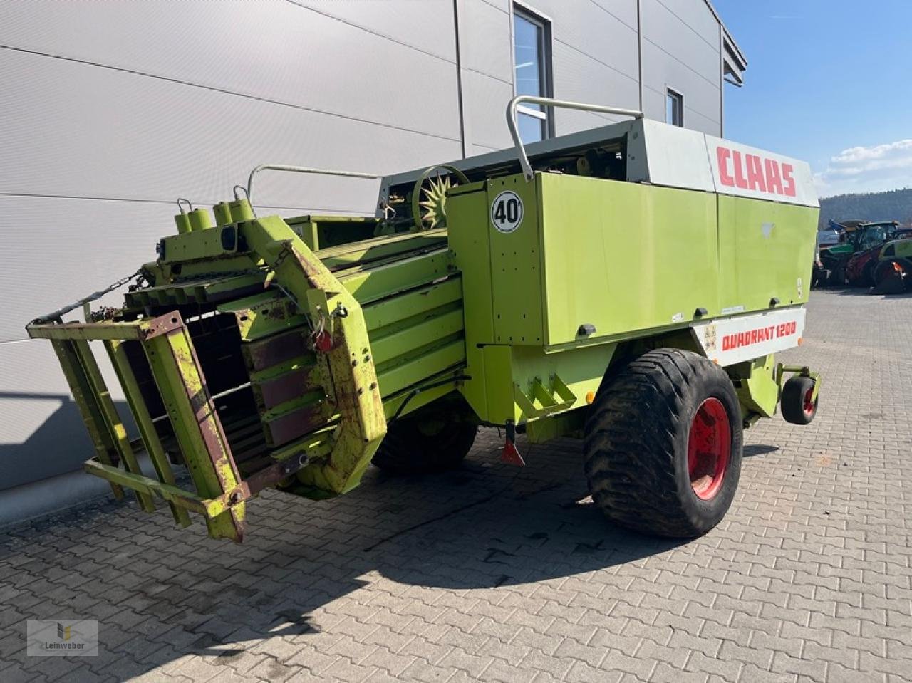 Großpackenpresse typu CLAAS Quadrant 1200, Gebrauchtmaschine v Neuhof - Dorfborn (Obrázok 3)