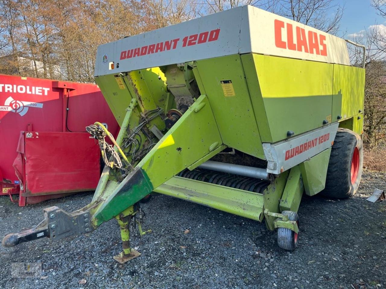 Großpackenpresse Türe ait CLAAS Quadrant 1200, Gebrauchtmaschine içinde Neuhof - Dorfborn (resim 1)