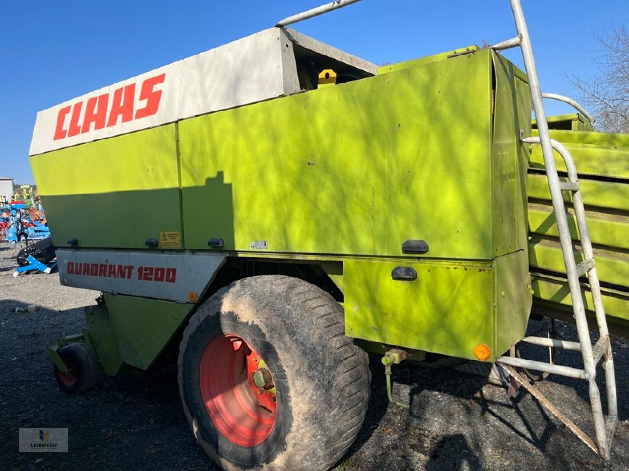 Großpackenpresse Türe ait CLAAS Quadrant 1200, Gebrauchtmaschine içinde Neuhof - Dorfborn (resim 4)