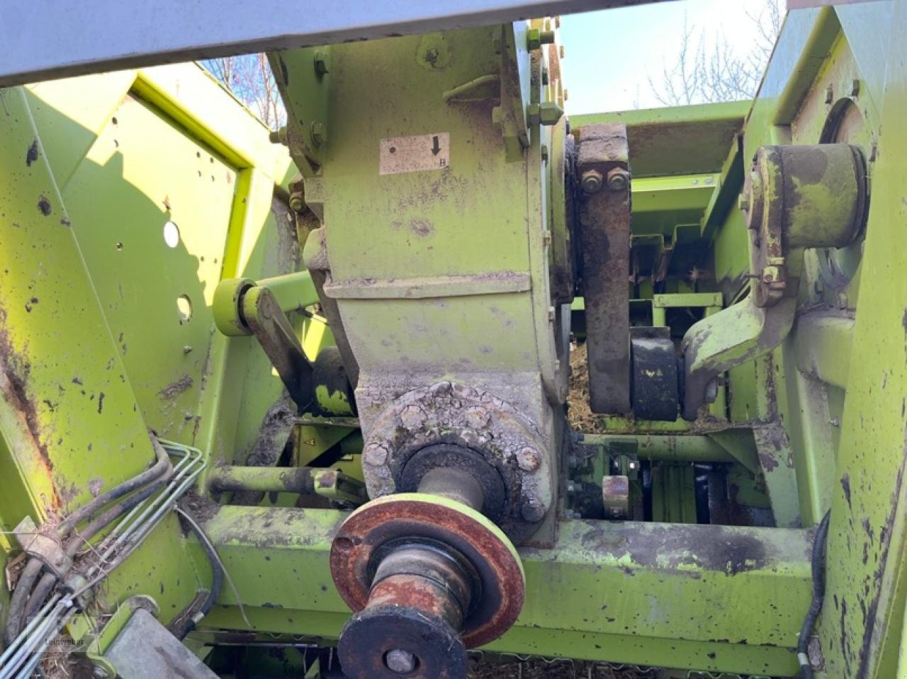 Großpackenpresse Türe ait CLAAS Quadrant 1200, Gebrauchtmaschine içinde Neuhof - Dorfborn (resim 7)