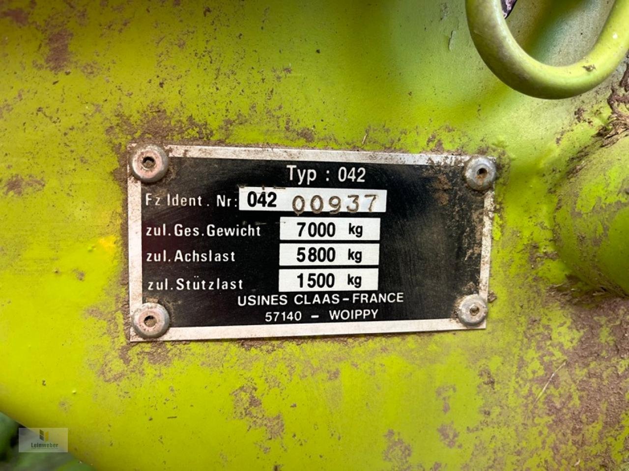 Großpackenpresse Türe ait CLAAS Quadrant 1200, Gebrauchtmaschine içinde Neuhof - Dorfborn (resim 10)