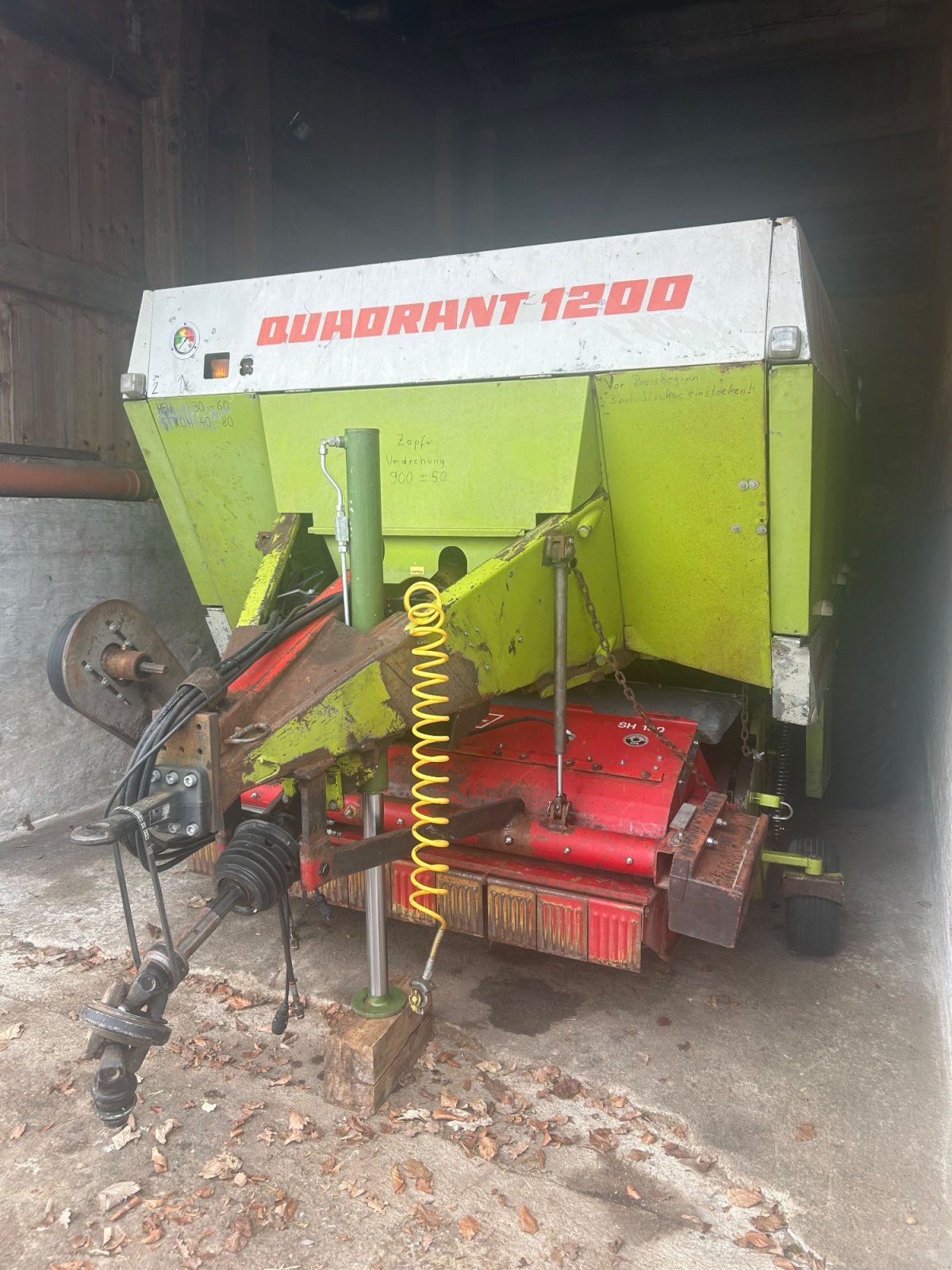 Großpackenpresse of the type CLAAS Quadrant 1200, Gebrauchtmaschine in Inzell (Picture 16)