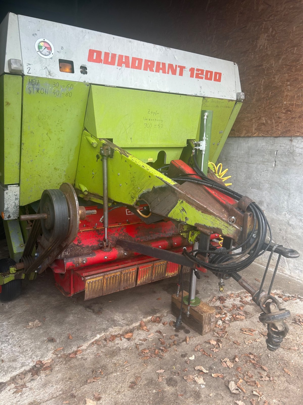 Großpackenpresse of the type CLAAS Quadrant 1200, Gebrauchtmaschine in Inzell (Picture 17)