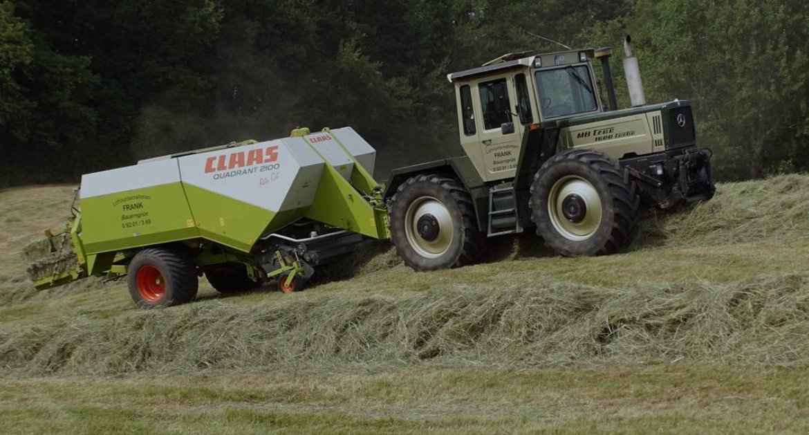 Großpackenpresse typu CLAAS Quadrant 2100 RC, Gebrauchtmaschine w Bayreuth (Zdjęcie 2)