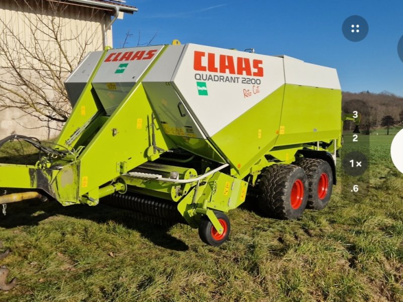 Großpackenpresse des Typs CLAAS Quadrant 2200 FC Tandem, Gebrauchtmaschine in Theilenhofen (Bild 1)