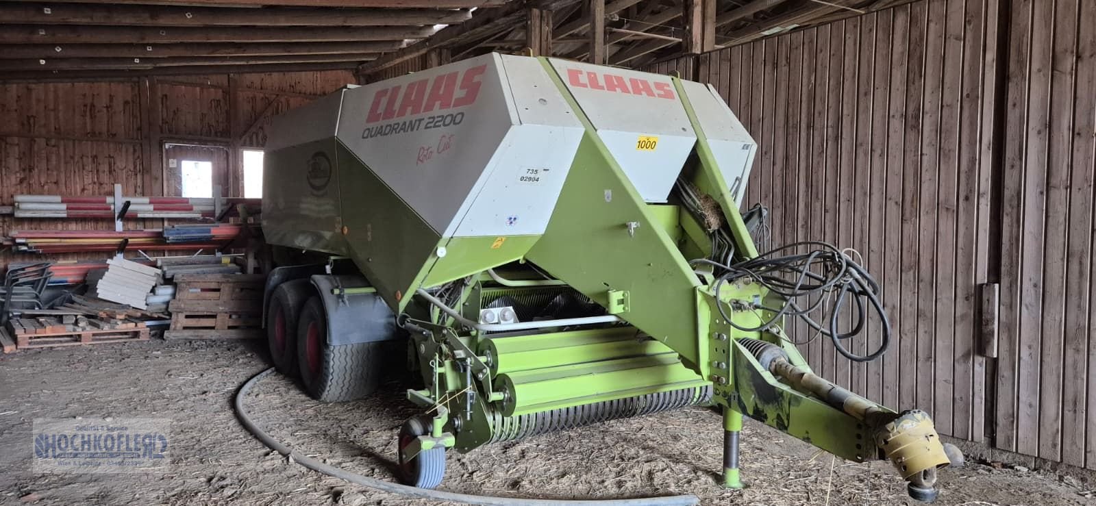 Großpackenpresse a típus CLAAS Quadrant  2200 RC, Gebrauchtmaschine ekkor: Wies (Kép 5)