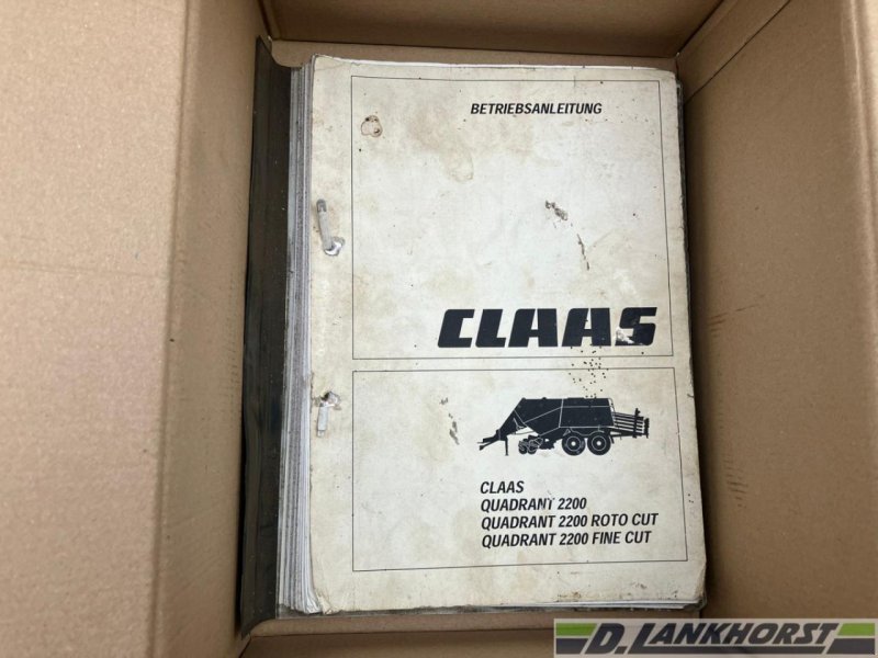 Großpackenpresse of the type CLAAS Quadrant 2200 RC, Gebrauchtmaschine in Klein Berßen (Picture 16)