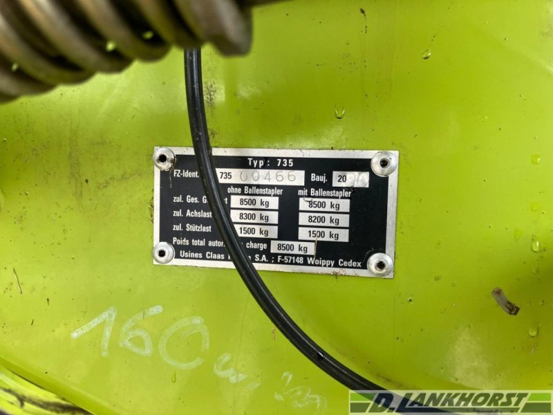 Großpackenpresse of the type CLAAS Quadrant 2200 RC, Gebrauchtmaschine in Klein Berßen (Picture 17)