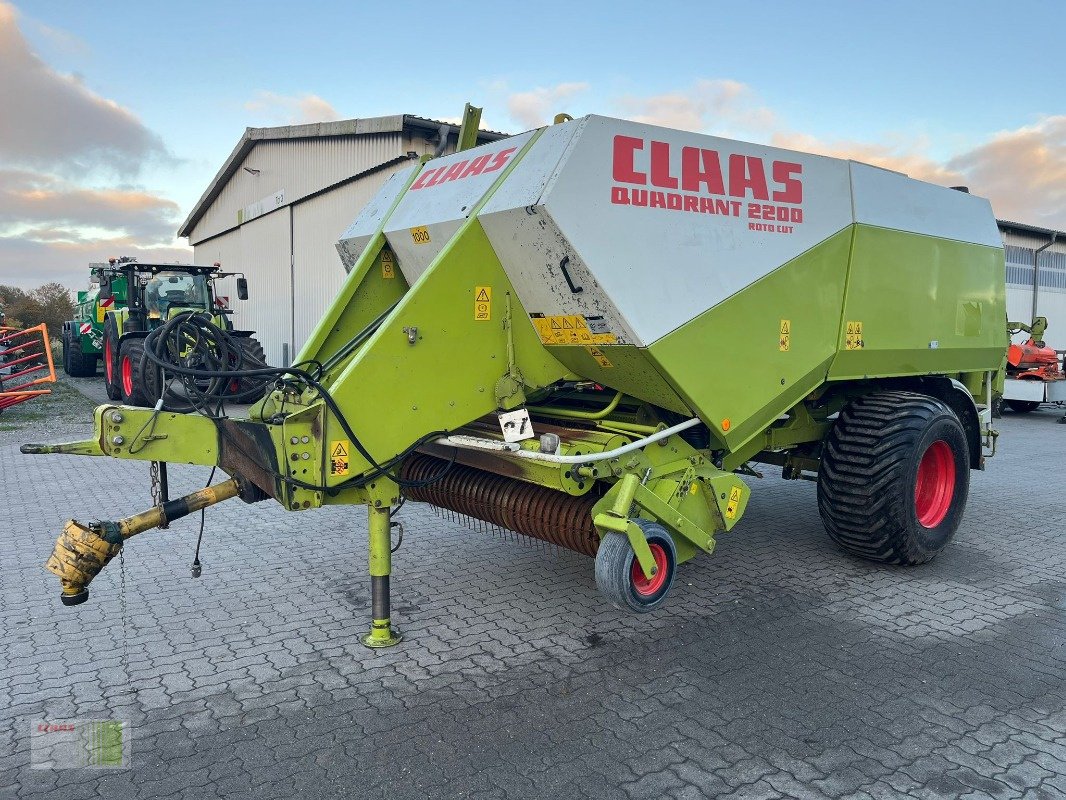 Großpackenpresse a típus CLAAS QUADRANT 2200 RC, Gebrauchtmaschine ekkor: Risum-Lindholm (Kép 7)