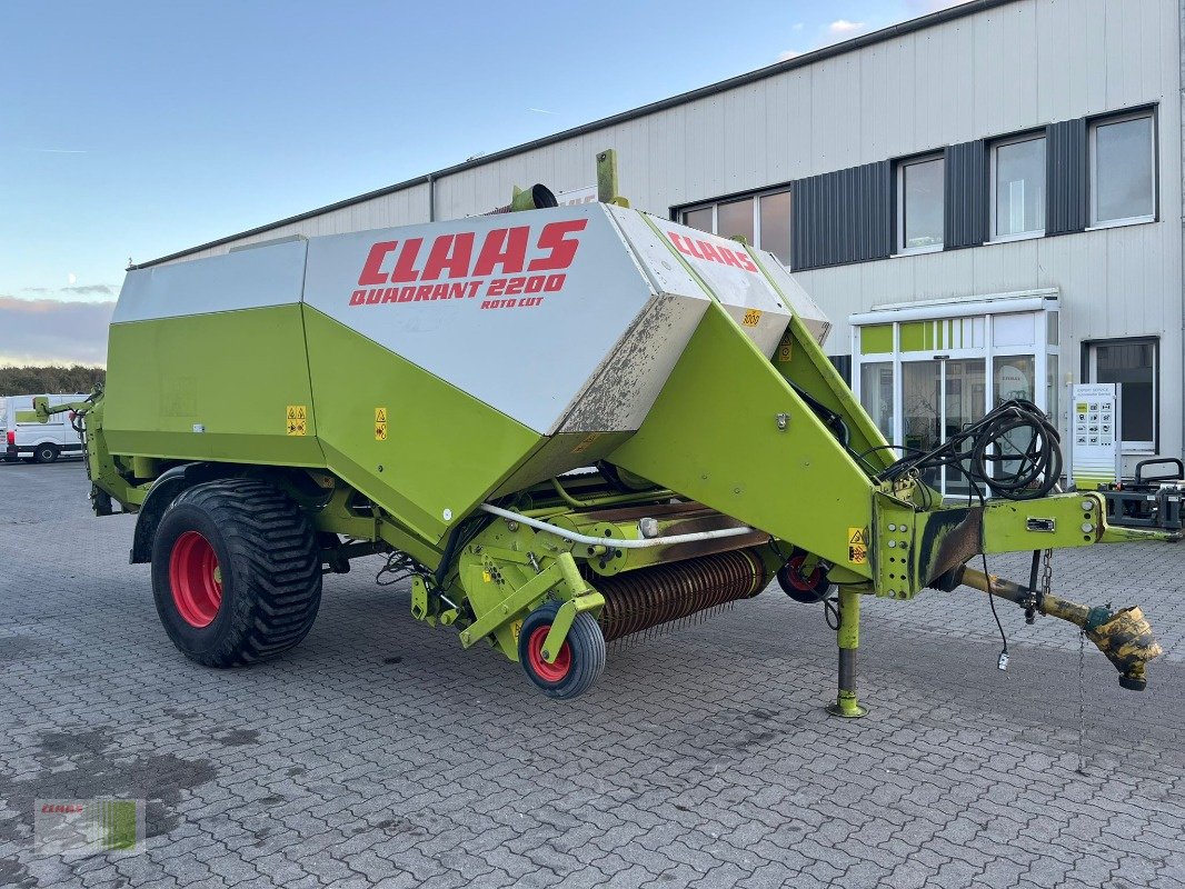 Großpackenpresse a típus CLAAS QUADRANT 2200 RC, Gebrauchtmaschine ekkor: Risum-Lindholm (Kép 8)