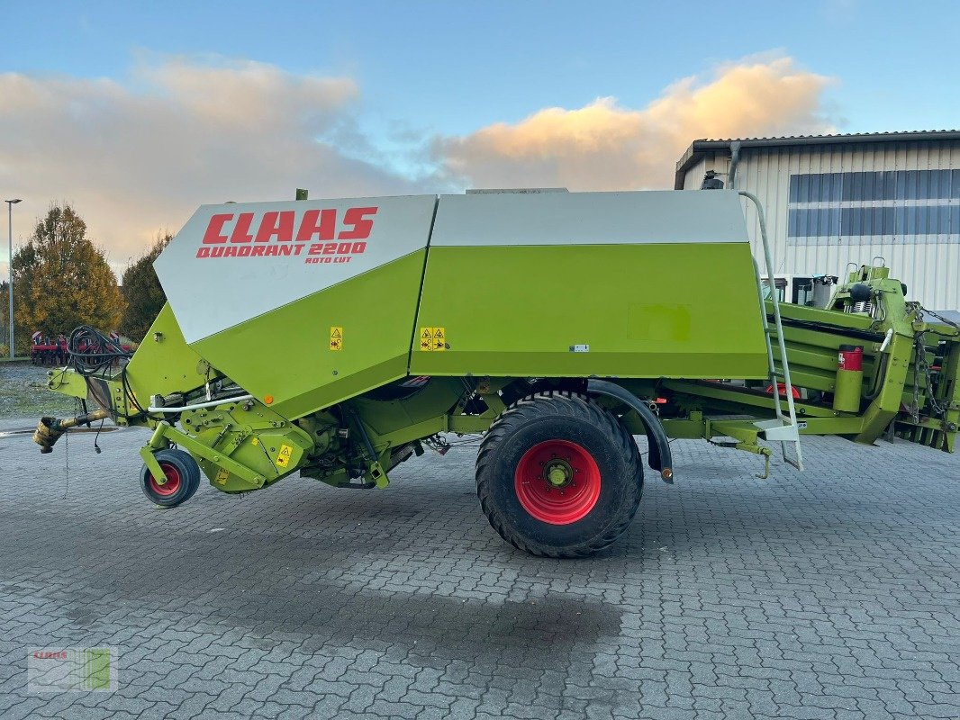 Großpackenpresse a típus CLAAS QUADRANT 2200 RC, Gebrauchtmaschine ekkor: Risum-Lindholm (Kép 10)