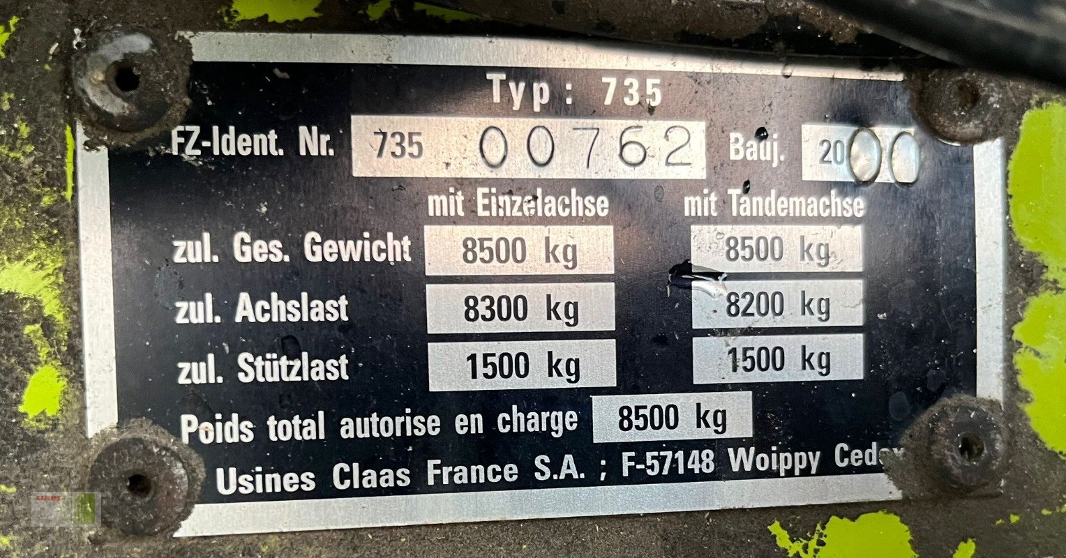 Großpackenpresse a típus CLAAS QUADRANT 2200 RC, Gebrauchtmaschine ekkor: Risum-Lindholm (Kép 22)