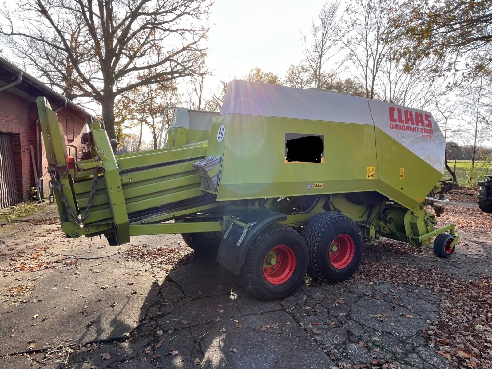 Großpackenpresse of the type CLAAS Quadrant 2200 RC, Gebrauchtmaschine in Tecklenburg (Picture 7)