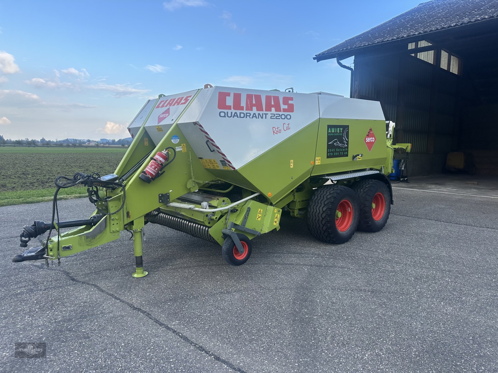 Großpackenpresse a típus CLAAS Quadrant 2200 RCT - Top gepflegt!, Gebrauchtmaschine ekkor: Rankweil (Kép 1)