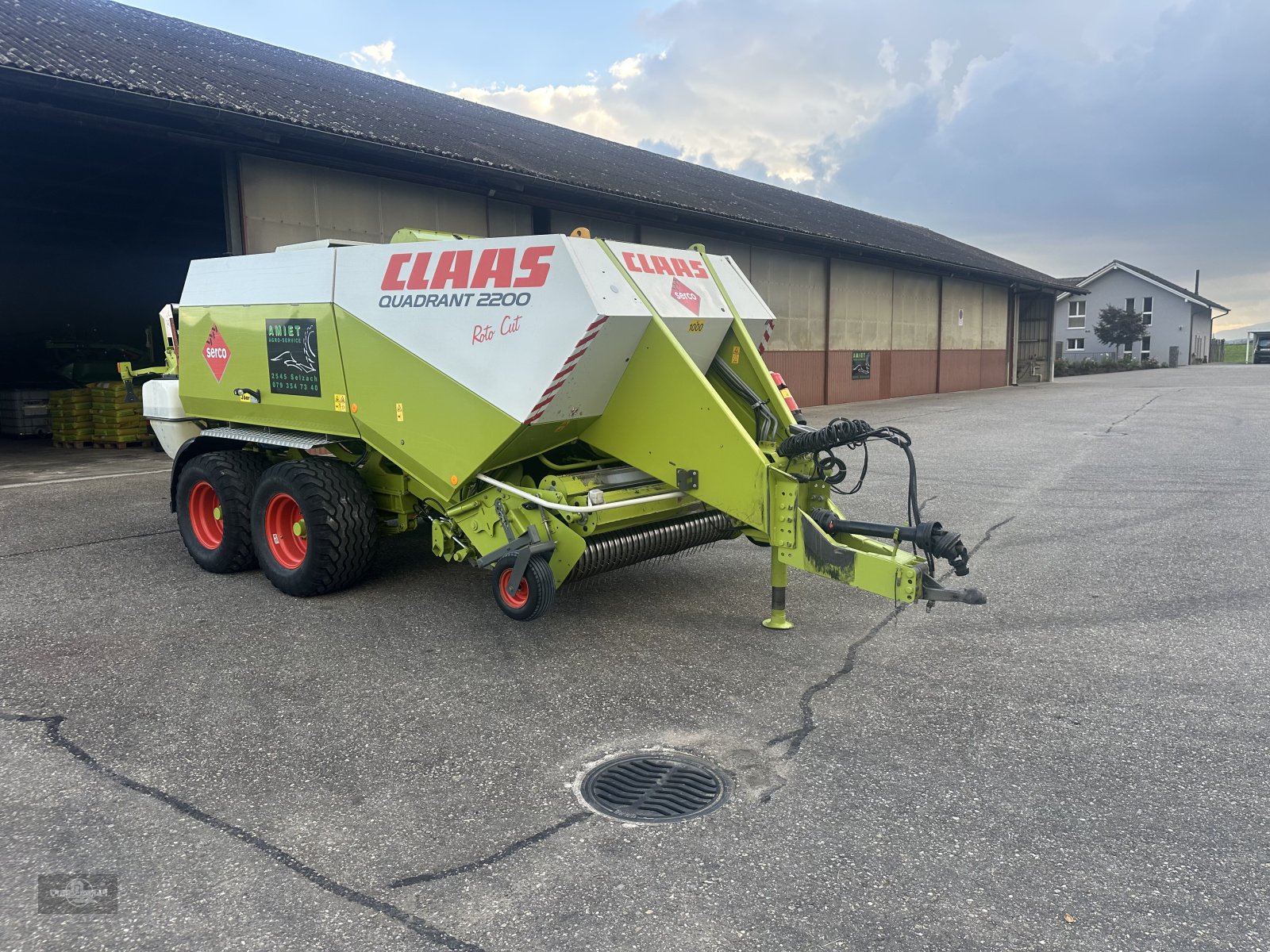 Großpackenpresse a típus CLAAS Quadrant 2200 RCT - Top gepflegt!, Gebrauchtmaschine ekkor: Rankweil (Kép 3)